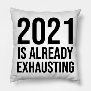 New Years Party Funny New Year 2020 2021 Sarcastic Sarcasm Pillow