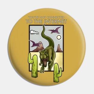 T-rex Runner - Google Game Pin