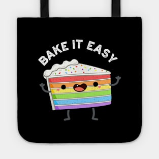 Bake It Easy Cute Cake Pun Tote