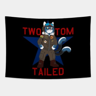 Two Tailed Tom - - Pilot Star - - Tagged Tapestry