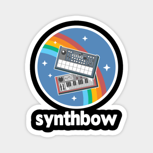 Modular Synthesizer Synth Synthbow Retro Techno Magnet