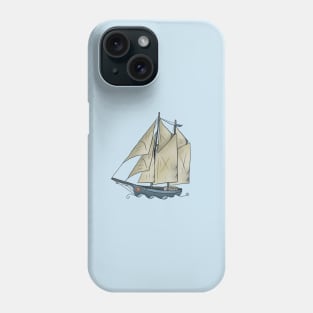 Segelschiff Phone Case