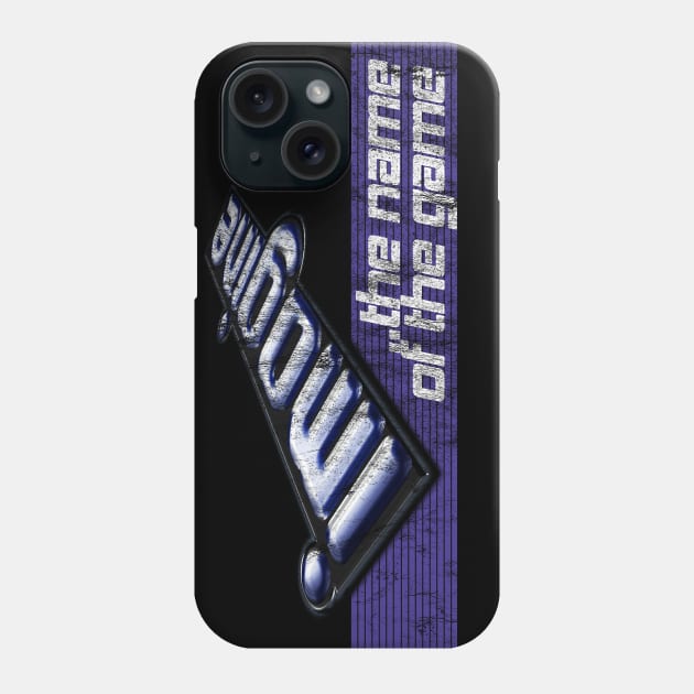 Imagine: The Name of the Game Retro Games Logo Vintage Phone Case by Meta Cortex