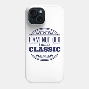 vintage style letters - classic not old Phone Case