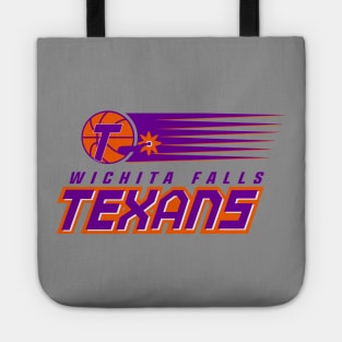 Defunct Wichita Falls Texans CBA Basketball 1988 Tote