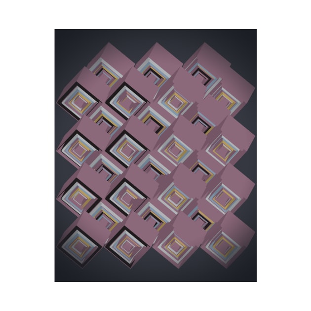 3D Cubes by uniqued