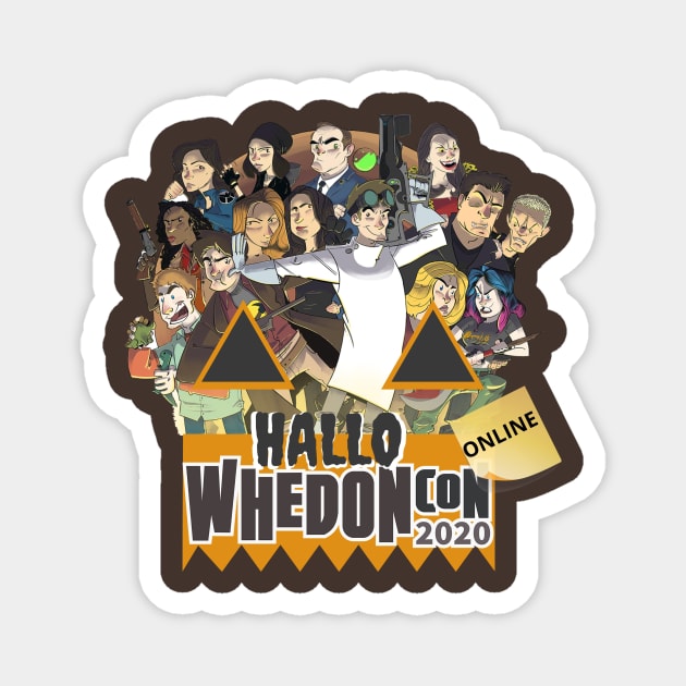 HalloWhedonCon Online Magnet by Fandom Charities