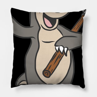 Mole Gardener Animal Funny Garden Gift Cool Pillow