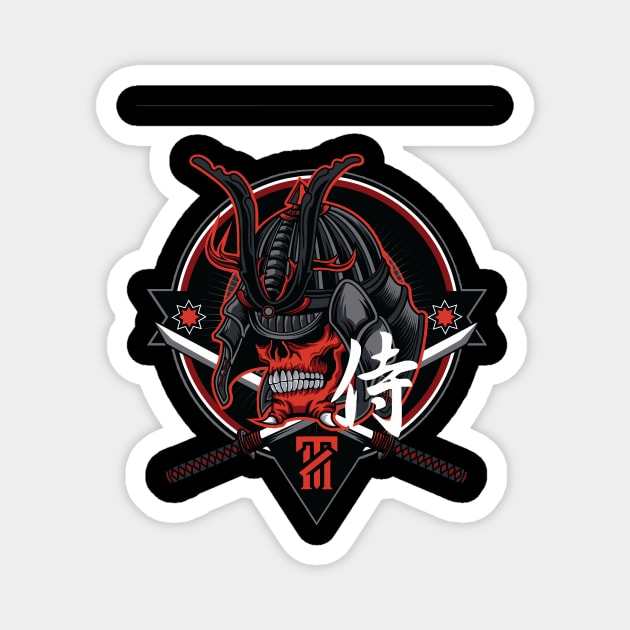 samurai Japanese culture Magnet by Otaku no shoppu