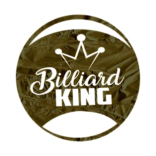 Billiard King pool player T-Shirt