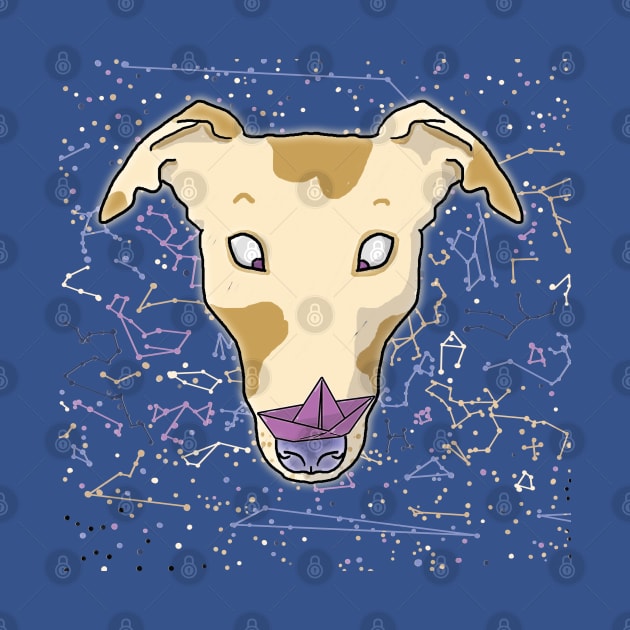 Hey space greyhound, you have something on your nose! by tostoini