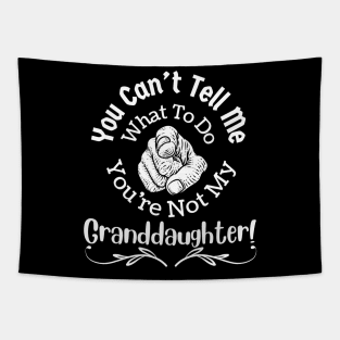 New Grandfather Granddaughter Design Tapestry