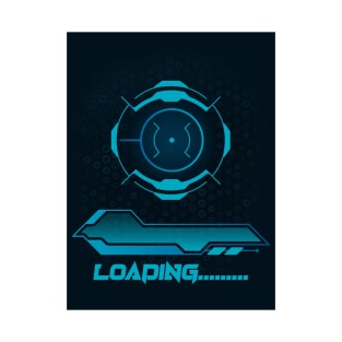 Futuristic loading T-Shirt