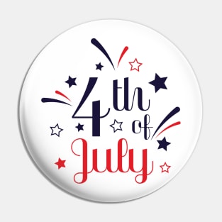 4th of july Pin