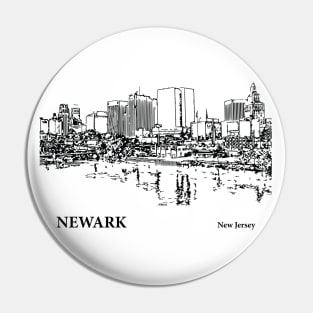 Newark - New Jersey Pin