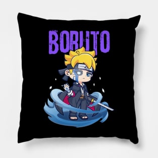 Boruto Two Blue Vortex Pillow