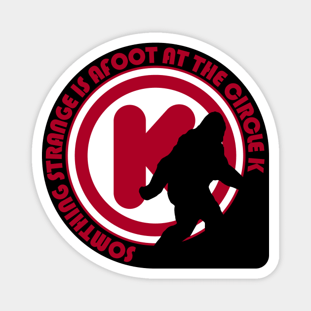 Something Strange is Afoot Magnet by Doc Multiverse Designs