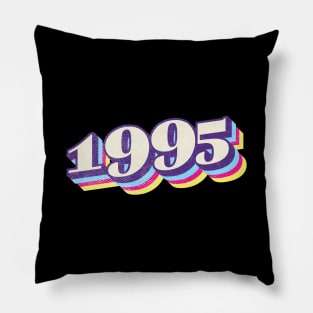 1995 Birthday Year Pillow