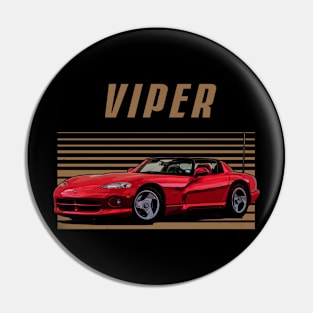 Dodge Viper 1991 Awesome Automobile Pin