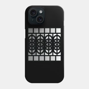 “Dimensional Cloning” - V.1 Grey - (Geometric Art) (Dimensions) - Doc Labs Phone Case