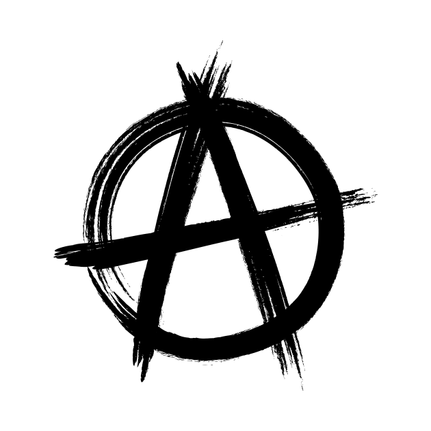 Circle-A Anarchy Symbol (light t-shirt version) by StrayCat