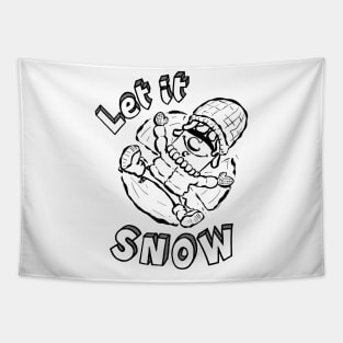 Let It Snow Tapestry