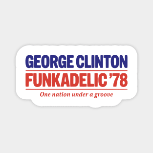 George Clinton and Funkadelic '78 – One Nation Under a Groove Magnet
