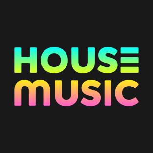 House Music EDM Rave Festival Colorful T-Shirt