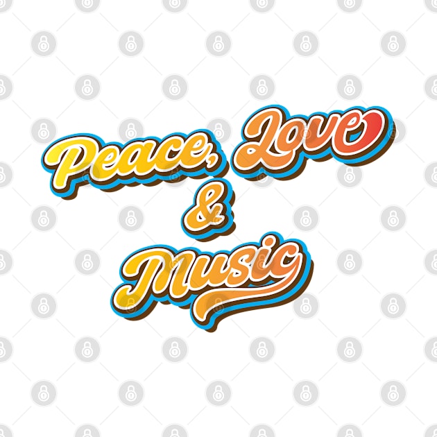 Peace, Love and Music by Leo Stride