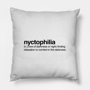 Nyctophilia Pillow