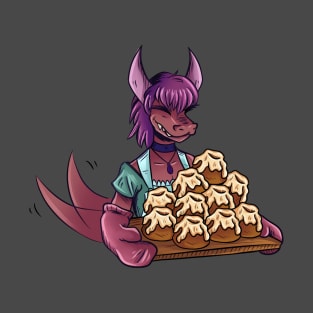 Cute Kobold Offers Sweetrolls T-Shirt