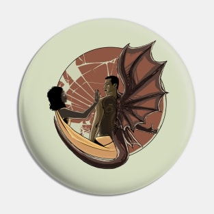 The Great Red Dragon and The Woman Clothed With The Sun Pin