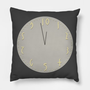 Metropolis Clock Pillow