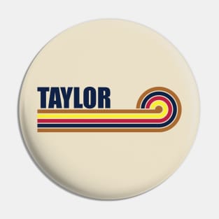 Taylor Arizona horizontal sunset Pin