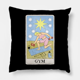 Funny Tarot Gym Pillow