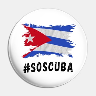 Cuba Libre Freedom Vintage SOSCuba Pin