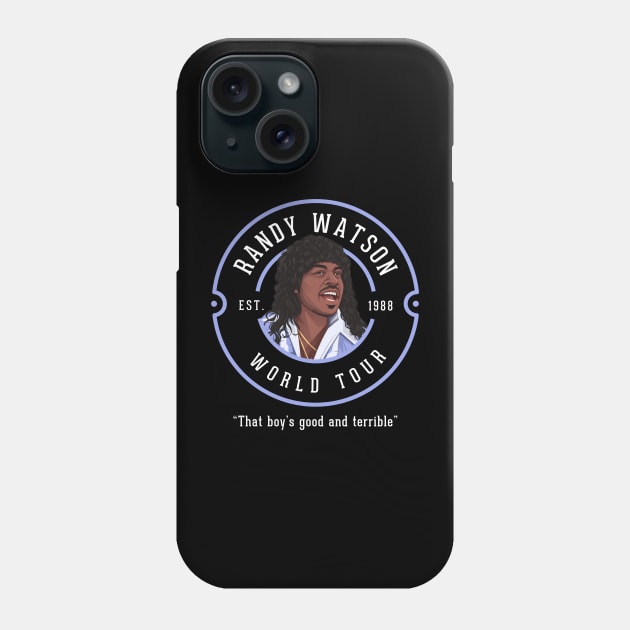 Randy Watson World Tour 1988 Phone Case by BodinStreet