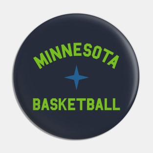 Minnesota Basketball Star III Pin