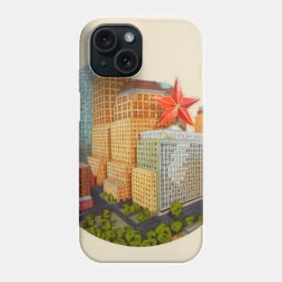 Red star in New York Phone Case