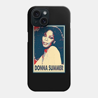 Disco Inferno Donna Summer's Electrifying On Stage Presence Phone Case