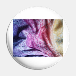 Warm to cool gradient scarf Pin