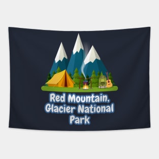 Red Mountain, Glacier National Park Tapestry