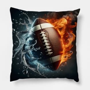 Football Art Design Pillow