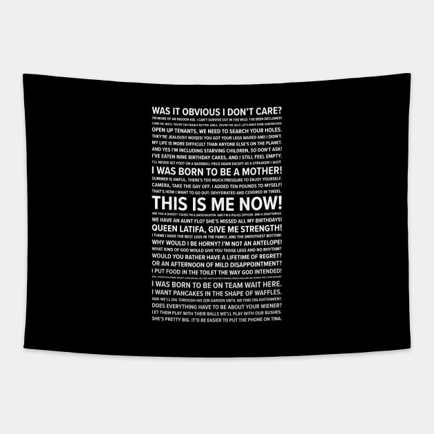 Gene Quotes Tapestry by barberdesigniow