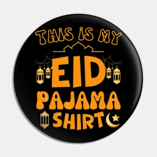 This Is My Eid Pajama Islamic Gifts For Muslim Pin