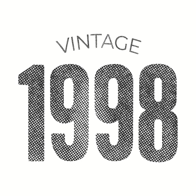 Vintage 1998 24 years old birthday by hoopoe