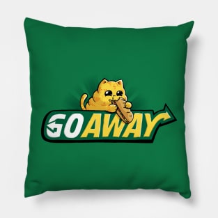 Go Away Pillow