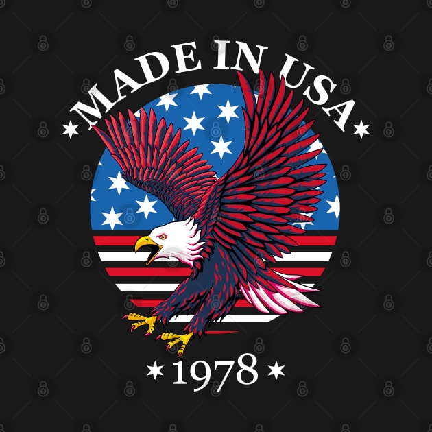 Made in USA 1978 - Patriotic Eagle by TMBTM