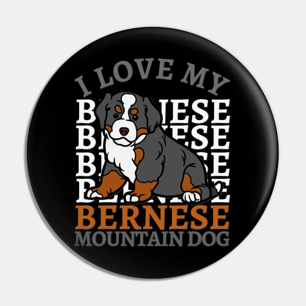 Bernese Mountain Dog Life is better with my dogs Dogs I love all the dogs Pin by BoogieCreates