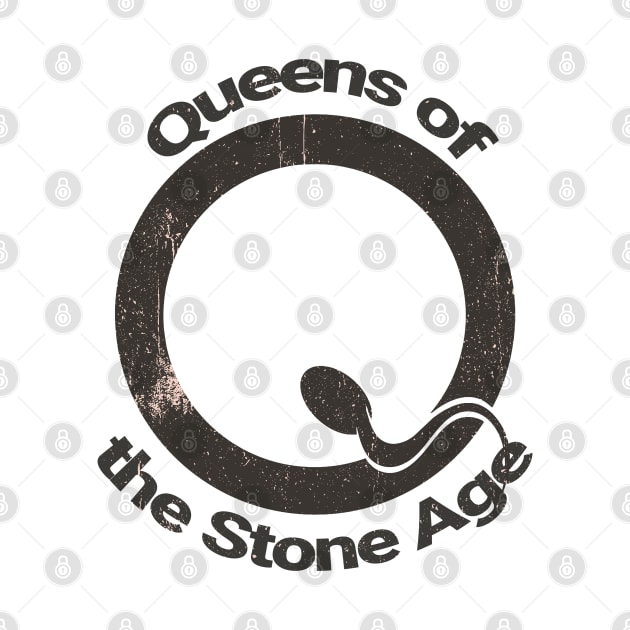 Queens of the Stone Age Vintage by Glitch LineArt